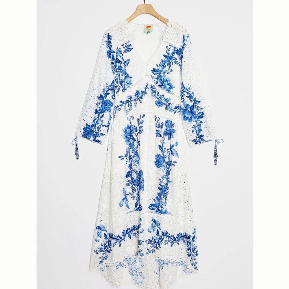 NWOT Farm Rio Emmanuelle Maxi Dress Size Medium